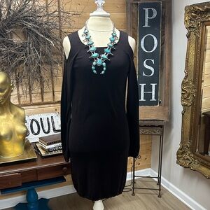 Acrobat chocolate brown dress